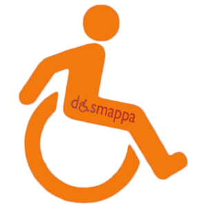 05 logo handicap disabili arancio dismappa